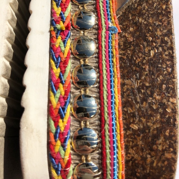 Carvela by Kurt Geiger Kake platform gold sandal - Picture 10 of 13